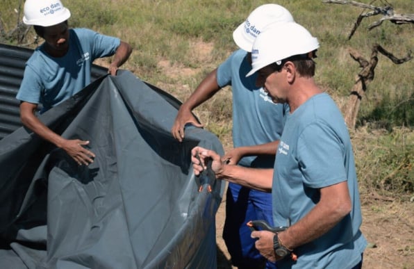 Eco Dam lining