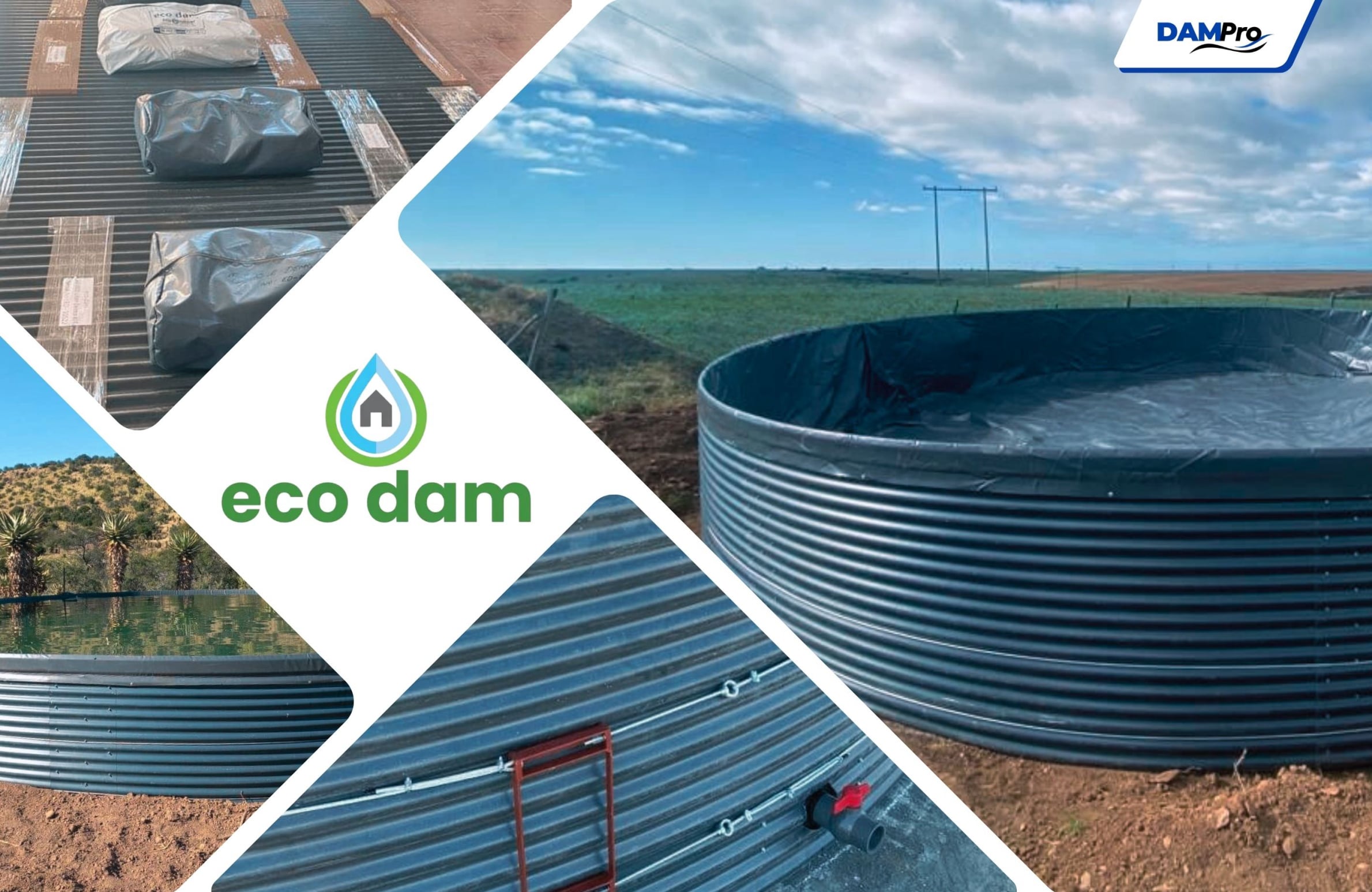 Eco Dam - Corrugated PVC Dam