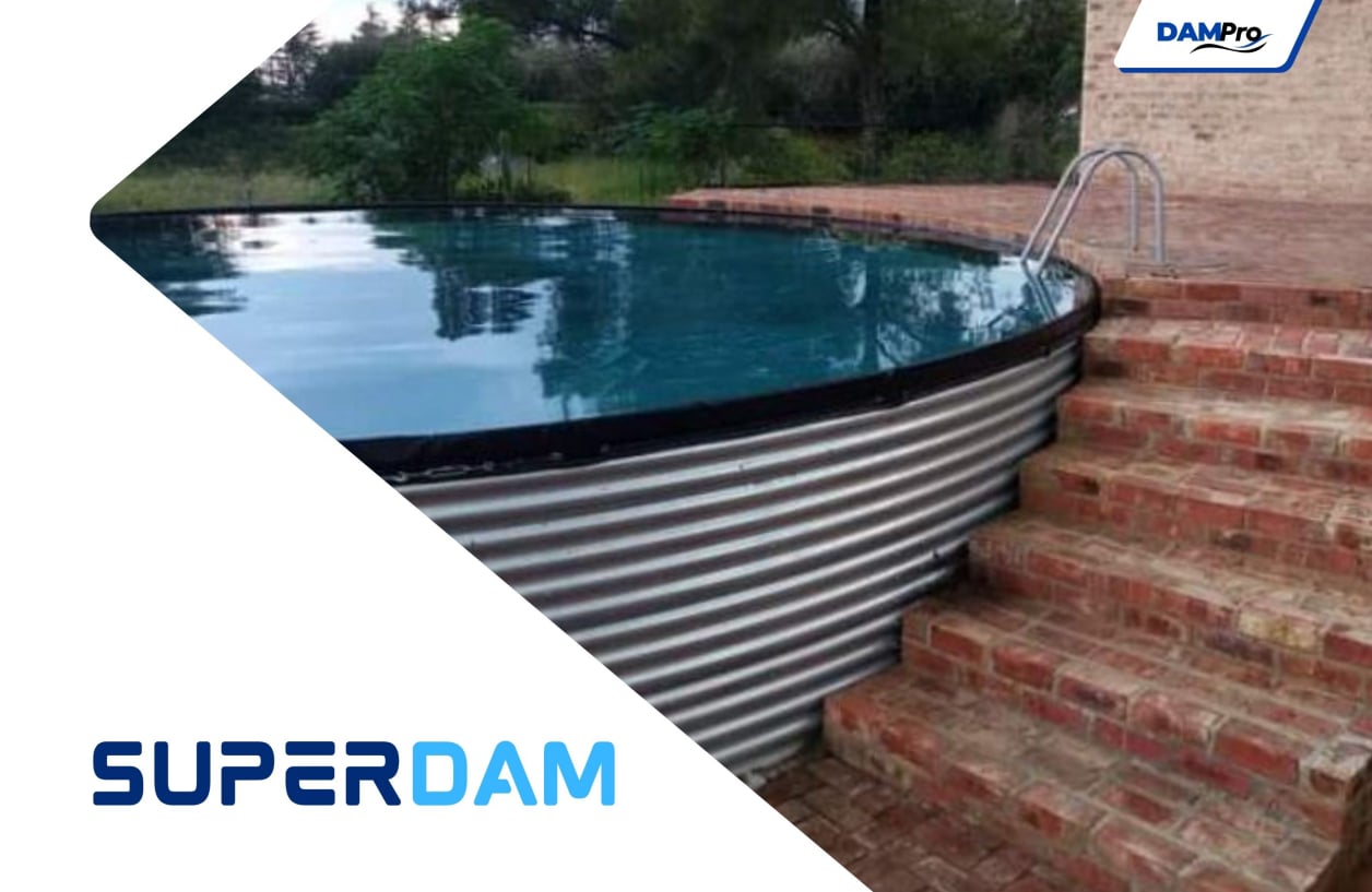 SUPERDAM can be used as a swimming pool